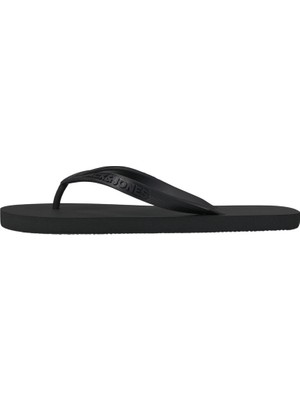Jack & Jones Erkek Siyah Renk Parmak Arası Terlik 12202589