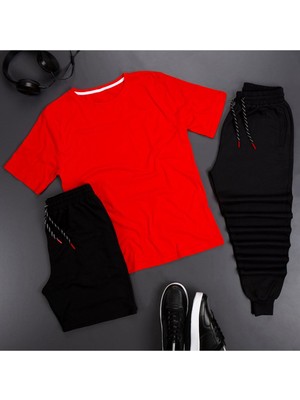 Trendypassion Unisex Spor Eşofman Takımı  Pamuk Slim Fit Kalıp 2021 Sezonsuz Kombin