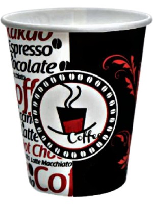 Aygün Cup 7 Oz Karton Bardak 180 ml - 300'LÜ / Kaliteli Otomat Bardağı ( Kahve, Yeşil, Kırmızı )