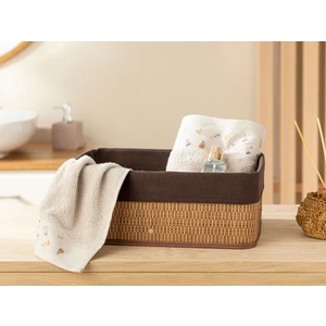 English Home Gina Bambu Sepet 36X26X14 cm Koyu Kahve