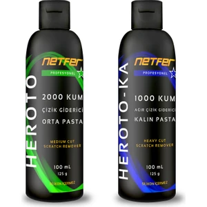 2'li Orta Kalın Pasta Set - 2x100 mL