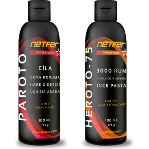 2'li İnce Pasta Cila Set - 2x100 mL