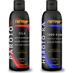 2'li Kalın Pasta Cila Set - 2x100 mL