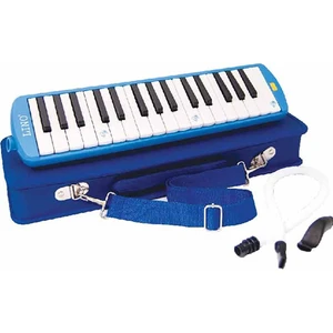 Mavi Melodika 32 Tuşlu Özel Sert Çantalı-Ağızlık-Hortum Set