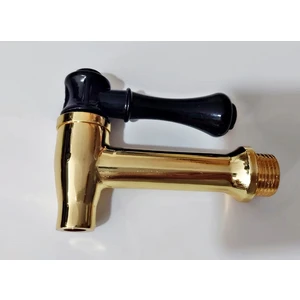 YT101 Sarı Altın Renk Semaver Çaydanlık Çay Kazanı Musluğu 1/2X20MM