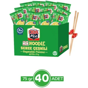 Oba Mie Sebzeli Noodle 40'lı