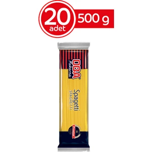 Spagetti 500 gr (20'li Paket)