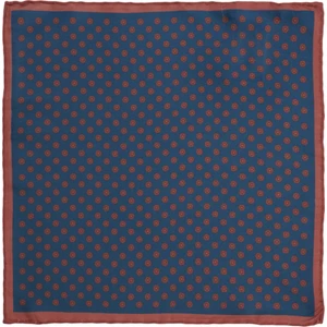 ALTINYILDIZ CLASSICS Erkek Lacivert-bordo Desenli Lacivert- Bordo Klasik Mendil