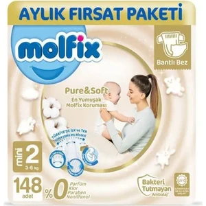 Pure&soft Mini 2 Beden 148 Adet