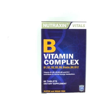 B Vitamin Complex Takviye Edici Gıda 60 Tablet