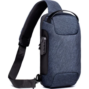 Erkek Şifre Kilitli Crossbody Sırt Çantası (Yurt Dışından)