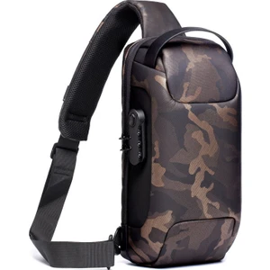 Erkek Şifre Kilitli Crossbody Sırt Çantası (Yurt Dışından)