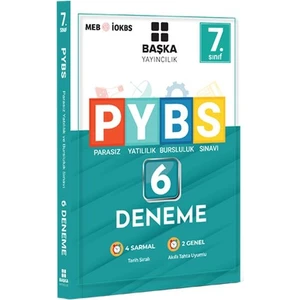 Başka Yayınları 2022 7.Sınıf Pybs 6 Deneme
