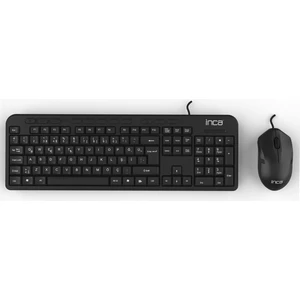 IMK-375T USB Q Trk Optic Mouse Siyah Standart Klavye - Mouse Set