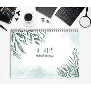 Express Planner A4 Haftalık Planlayıcı Green Leaf