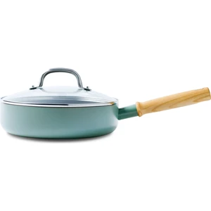 MayFlower Thermolon Yapıştırmaz 24CM Basık Tencere