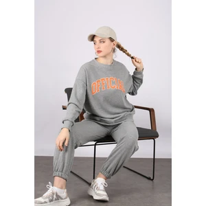 Mad Girls Gri Eşofman Takım MG944
