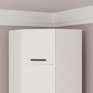 Kale Köşe Yüklük 45 Gövde Beyaz + 1k Beyaz