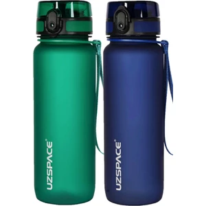 2li Set 800ML -Yeni Ebat-Boy 25 Cm-Tritan Su Matarası Bpa Koku Sızdırma Yok