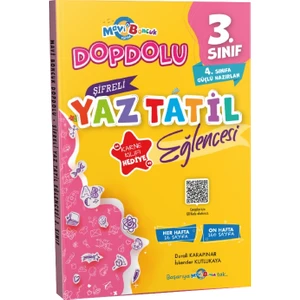 Mavi Boncuk Eğitim Yayınları 3. Sınıf 2022 Dopdolu Tatil Eğlencesi
