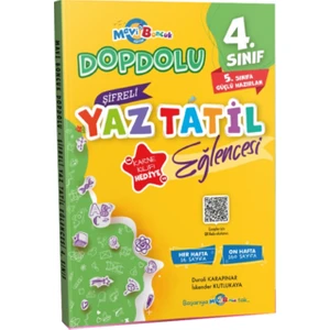 Mavi Boncuk Eğitim Yayınları 4. Sınıf 2023 Dopdolu Tatil Eğlencesi