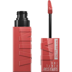 Maybelline New York Super Stay Vinyl Ink Uzun Süre Kalıcı Şeftali Tonlu Likit Parlak Ruj 15 Peachy