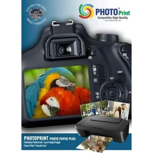 Photo Print Hp Officejet Pro 7720 Için 50 Adet A4 Parlak Çift Taraflı Fotoğraf Kağıdı 135 Gram ( Mürekkepli Yazıcılar Için)