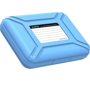 Taşınabilir 3.5 İnç Sabit Disk Kılıfı HDD Saklama Kutusu Toz Geçirmez Anti-Statik Mavi Mavi (Yurt Dışından)
