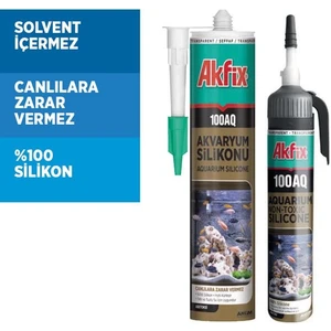 100 Akvaryum Silikonu Siyah 280 ml