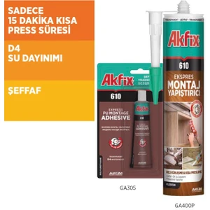 610 Pu Ekspres Sıvı Çivi Montaj Yapıştırıcısı 50 ml