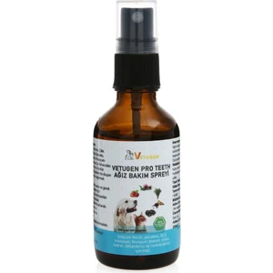 %100 Doğal Aktif Bileşenli Vetugen Pro Teeth Kedi Ve Köpek Ağız Bakım Spreyi