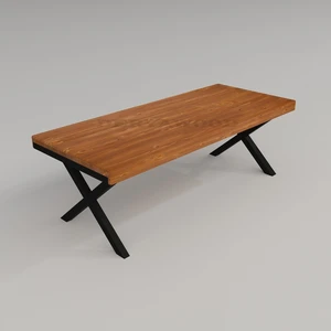 Masif Ahşap Masa 85x85x76 cm