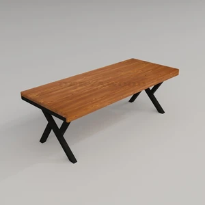Masif Ahşap Masa 200x85x76