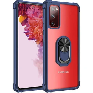 Samsung Galaxy S20 Fe Kılıf Şeffaf Sararmaz Yüzüklü Mola Kapak