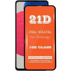 Samsung Galaxy A52S Tam Kaplayan 21D Temperli Ekran Koruyucu Cam