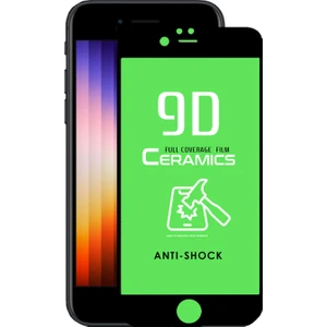 Apple iPhone Se 3 2022 Tam Kaplayan Seramik Nano Esnek Ekran Koruyucu Cam