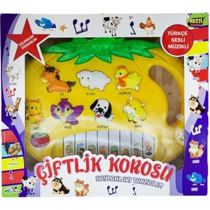 Prestij Oyuncak Türkçe Sesli Hayvanları Tanıyalım Çiftlik Korosu Oyuncak Piyano