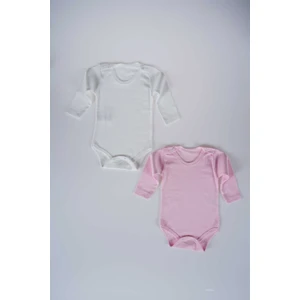 Miniko Kids Yeni Sezon Kız Erkek Bebek Çocuk Uzun Kol Pamuk Fitilli Badi Zıbın