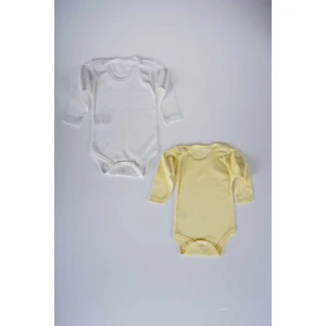 Miniko Kids Yeni Sezon Kız Erkek Bebek Çocuk Uzun Kol Pamuk Fitilli Badi Zıbın