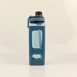 700ML Büyük Kapasiteli Su Bardağı Kadın ve Erkek Pipetli Bardak Taşınabilir Spor Su Bardağı(Yurt Dışından)