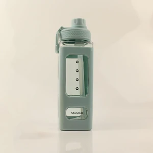 700ML Büyük Kapasiteli Su Bardağı Kadın ve Erkek Pipetli Bardak Taşınabilir Spor Su Bardağı(Yurt Dışından)