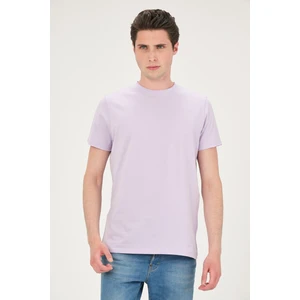 Erkek Yıkamalı Basic T-Shirt Tişört %100 Pamuk Tişört