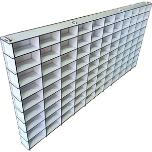 ERSOY HOME Ahşap Dekoratif Duvar Arabarafı Düz ( 99 Araçlık )