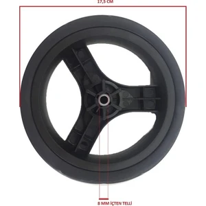 Reis Home Tak Çıkar Pazar Araba Teker Geçmeli Bebek Arabası Tekerleği 1 ADET