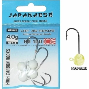 HG100 Lrf Zoka Seti Glow Jig Head - 0.7 gr
