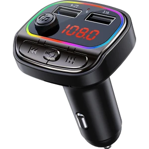 C21 Fm Handsfree Bluetooth Modülatör Araç Mp3 Player