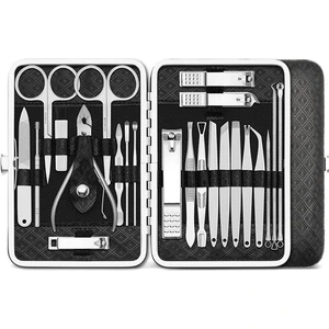 23 Adet Manikür Pedikür Seti Tırnak Makası Seti Profesyonel (Yurt Dışından)