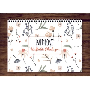 A4 Haftalık Planlayıcı Palmlove