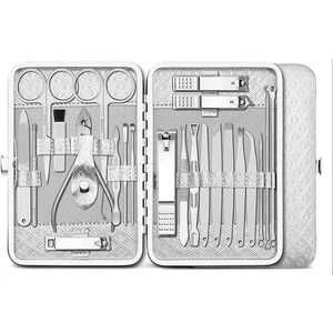 23 Adet Manikür Pedikür Seti Tırnak Makası Seti Profesyonel (Yurt Dışından)