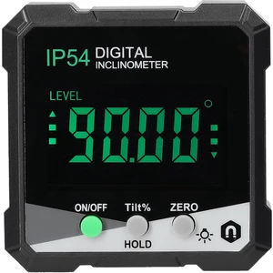 IP54 4*90° Taşınabilir Dijital Eğim Ölçer LCD Arka (Yurt Dışından)